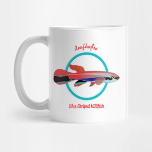 Blue Striped Killifish Mug